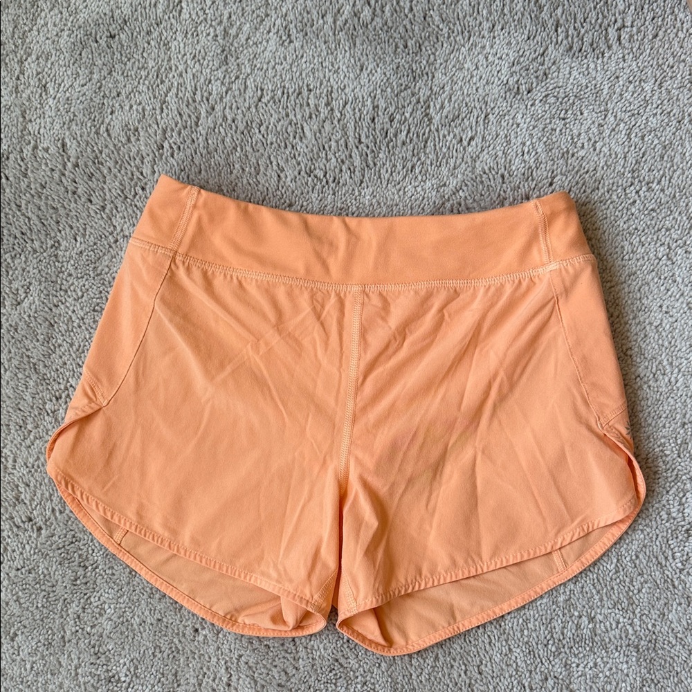 Athleta Girl Orange Athletic Shorts